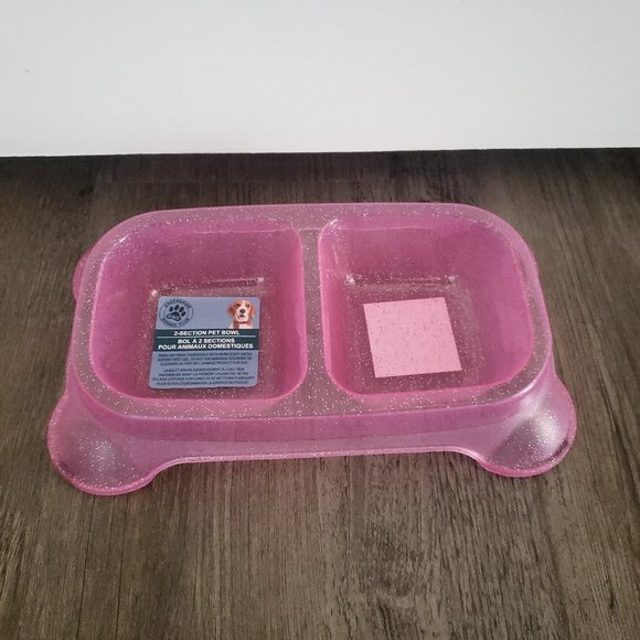Jelly Pink Pet Bowls - Picture 1 of 2